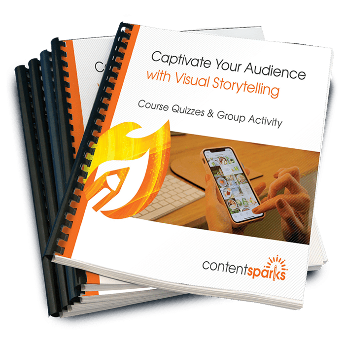 Captivate Your Audience with Visual Storytelling - Course Quizzes and Group Activity