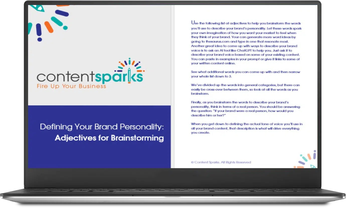 Defining Your Brand Personality Cheat Sheet