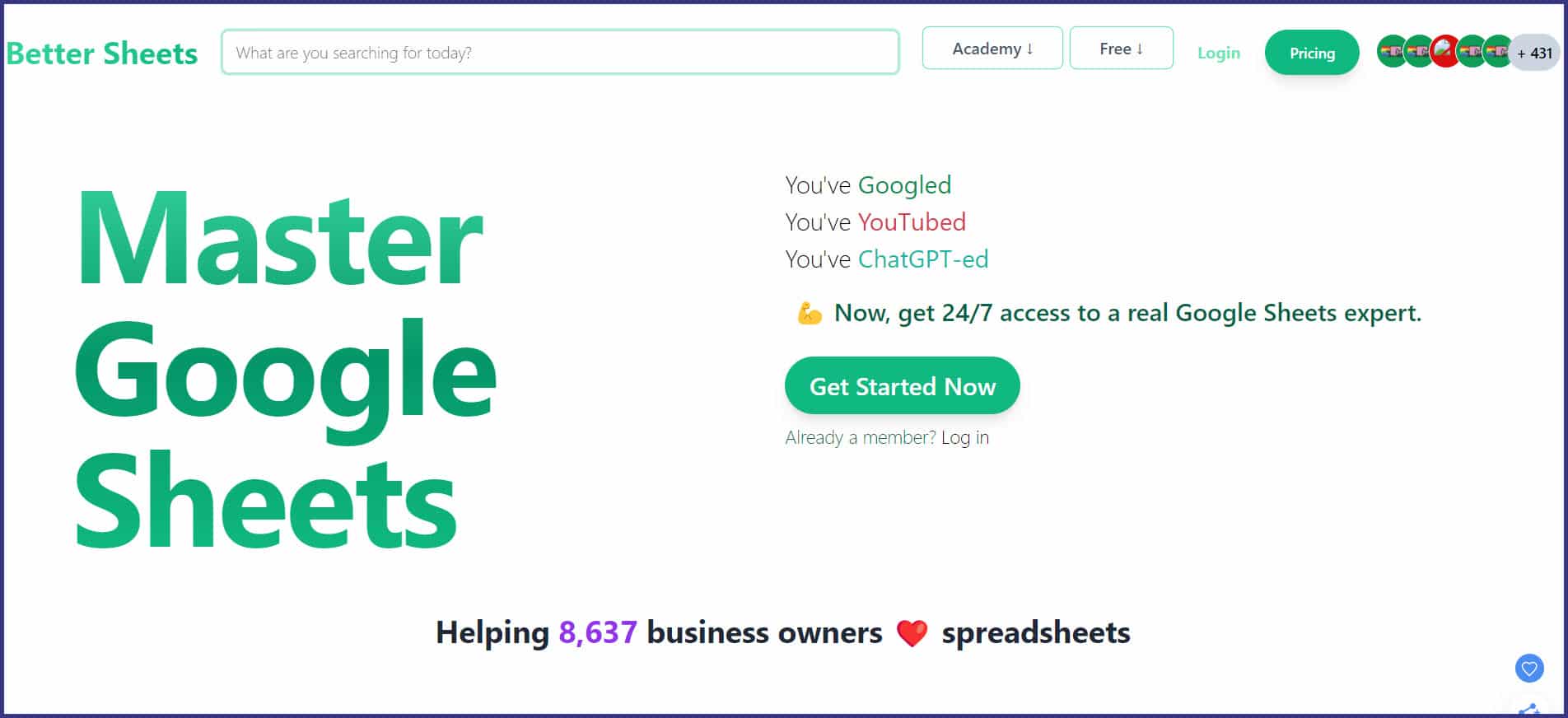 BetterSheets Better Sheets