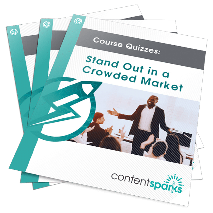 Stand Out in a Crowded Market PLR Course Quizzes