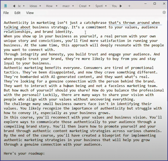 Prepare Your Script