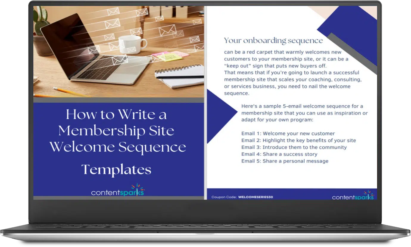 Membership Site Welcome Sequence Templates
