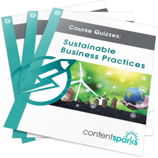 Sustainable Business Practices PLR Course Quizzes