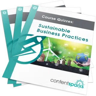 Sustainable Business Practices PLR Course Quizzes