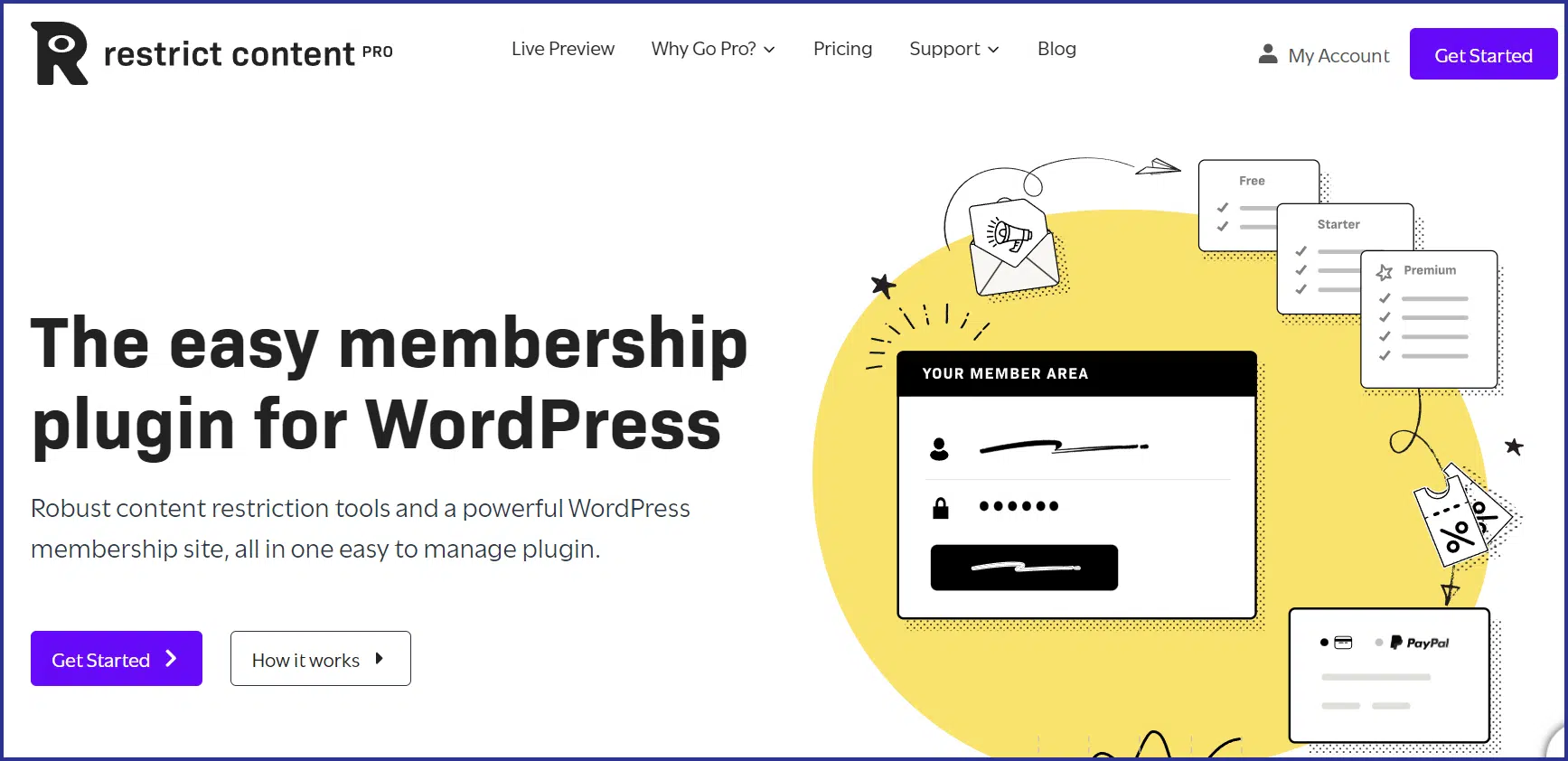 5 Best Membership Site WordPress Plugins - Restrict Content Pro