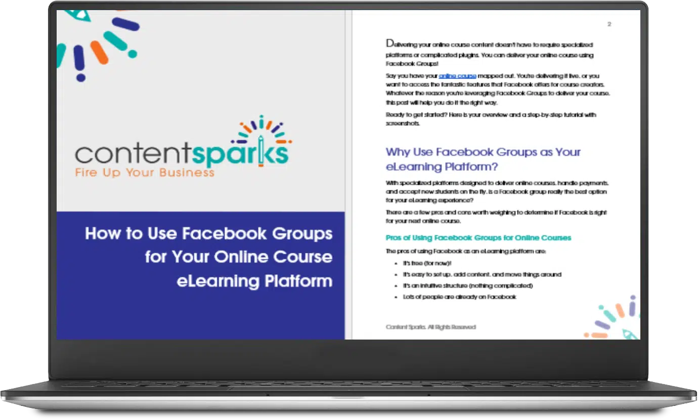 How to Use Facebook Groups for Your Online Course eLearning Platform