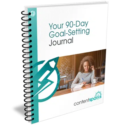 90-Day Goal Setting PLR Journal