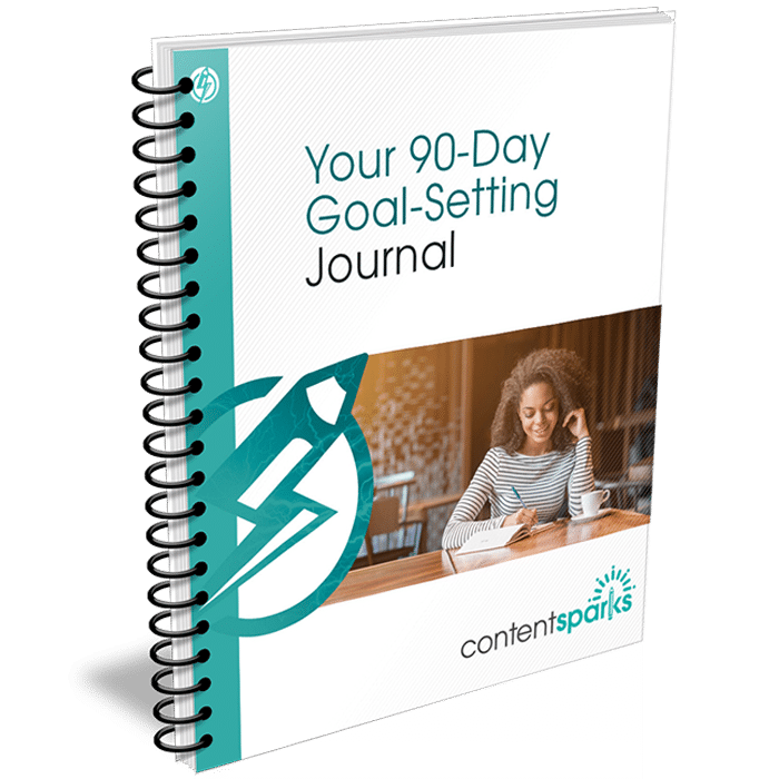 90-Day Goal Setting PLR Journal