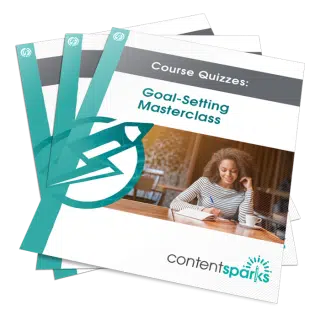 Goal-Setting Masterclass - PLR Course Quizzes