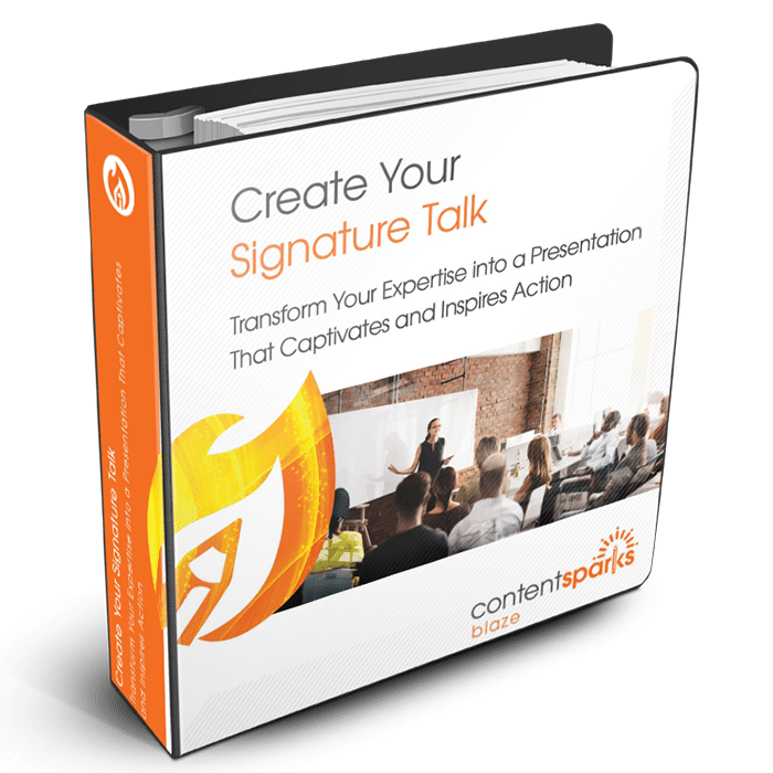 Create Your Signature Talk PLR Course