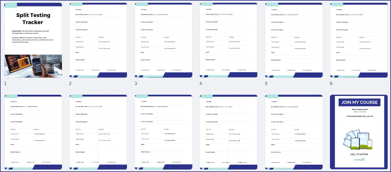 The Smart Guide to Split Testing Your Offer - Tracker 