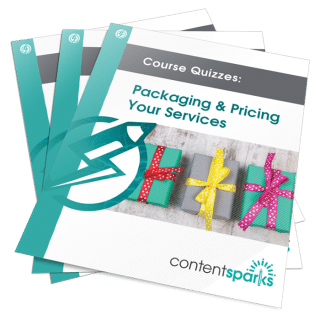 Packaging & Pricing Your Services PLR Course Quizzes