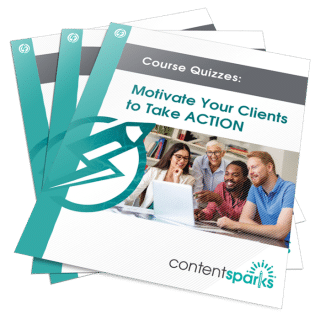 Motivate Your Clients to Take ACTION PLR Course Quizzes