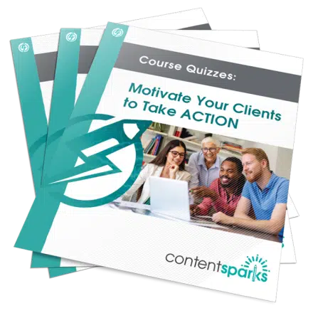 Motivate Your Clients to Take ACTION PLR Course Quizzes