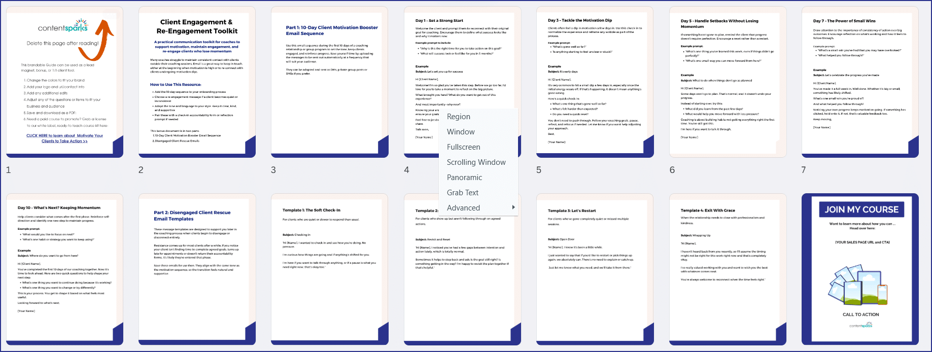 TakeAction_Bonus Client Engagement & Re-Engagement Toolkit