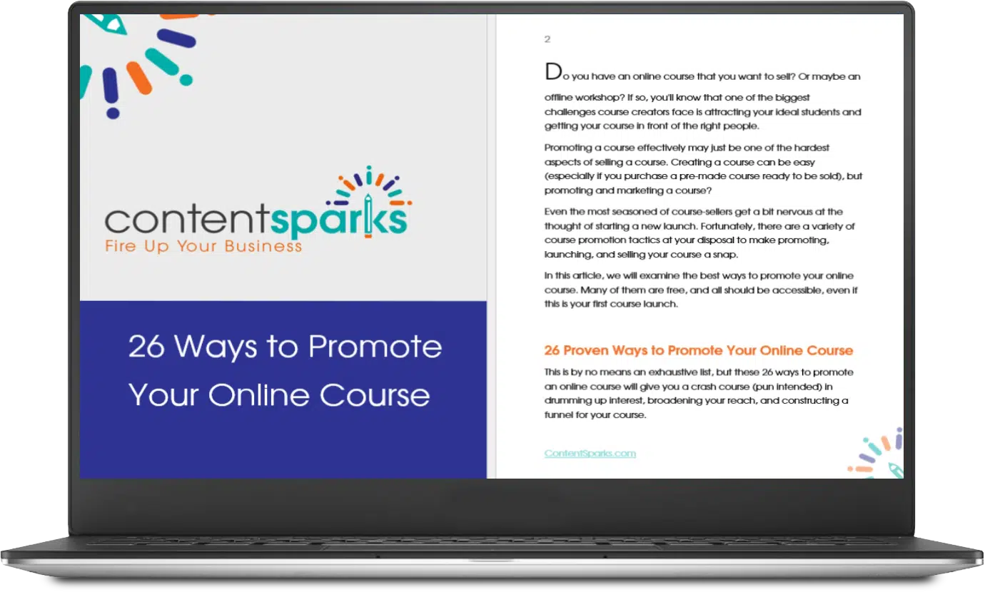 26 Ways to Promote Your Online Course