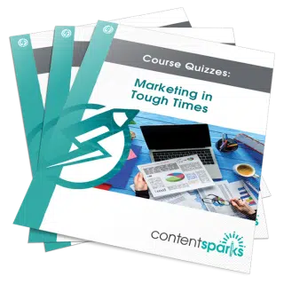 Marketing in Tough Times PLR Course Quizzes
