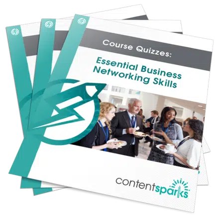 Essential Business Networking Skills PLR Course Quizzes