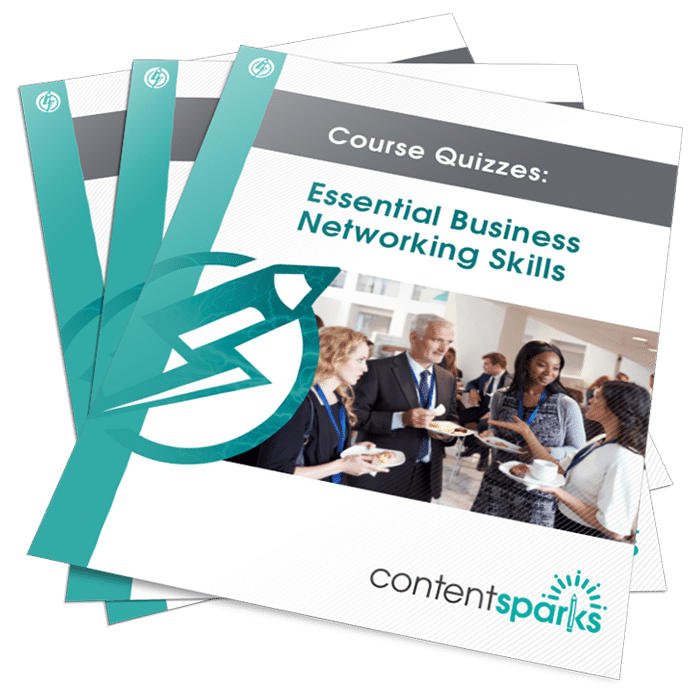Essential Business Networking Skills PLR Course Quizzes