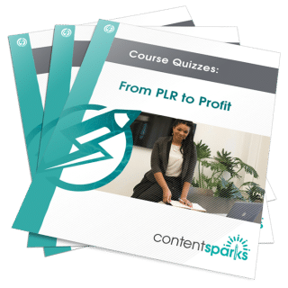 From PLR to Profit PLR Course Quizzes