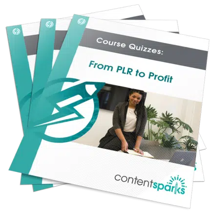 From PLR to Profit PLR Course Quizzes