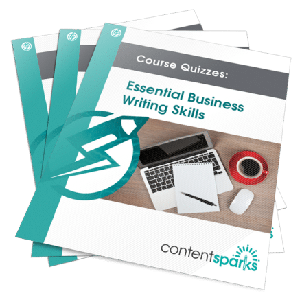 Essential Business Writing Skills PLR course quizzes