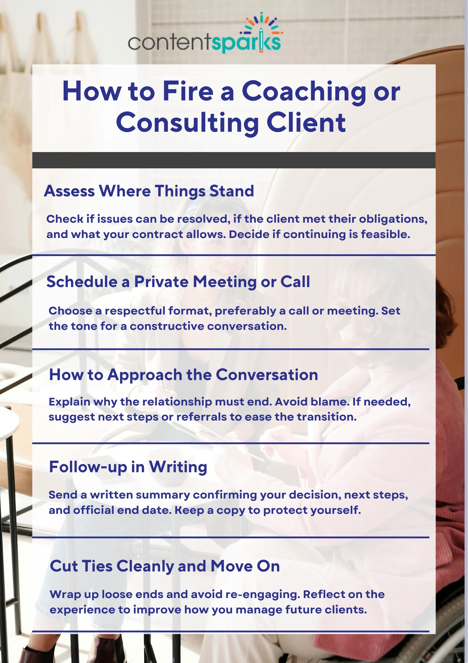 How to Fire a Coaching or Consulting Client
