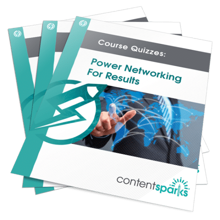 Power Networking for Results PLR Course Quizzes