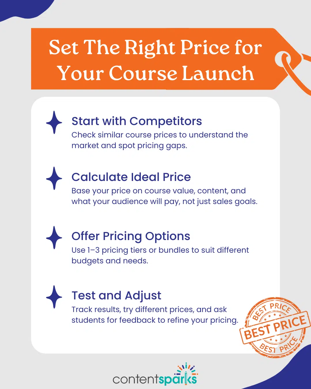 Set The Right Price for Your Course Launch