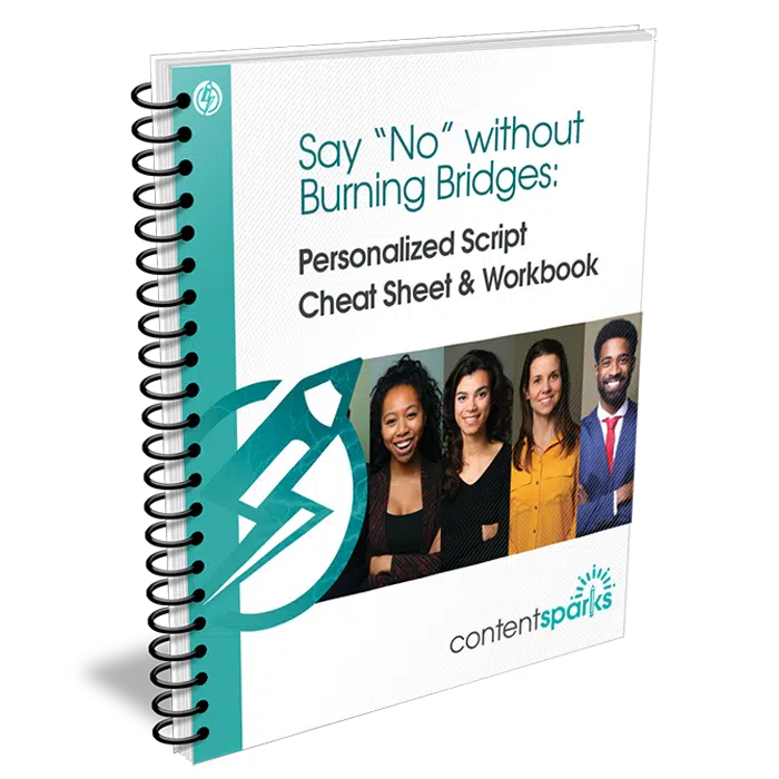 SayNoWorkbook_eCover3D Neurodivergent Entrepreneur PLR Workbook