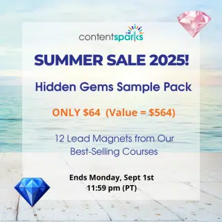 Summer Sale 2025 - Hidden Gems Lead Magnet Sample Pack