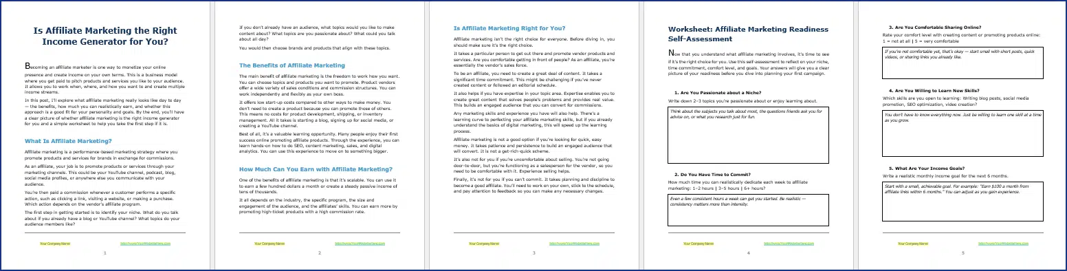 AffMktgPlanner Bonus1