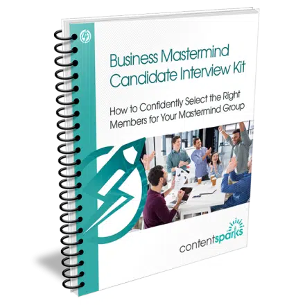 Business Mastermind Candidate Interview PLR Kit
