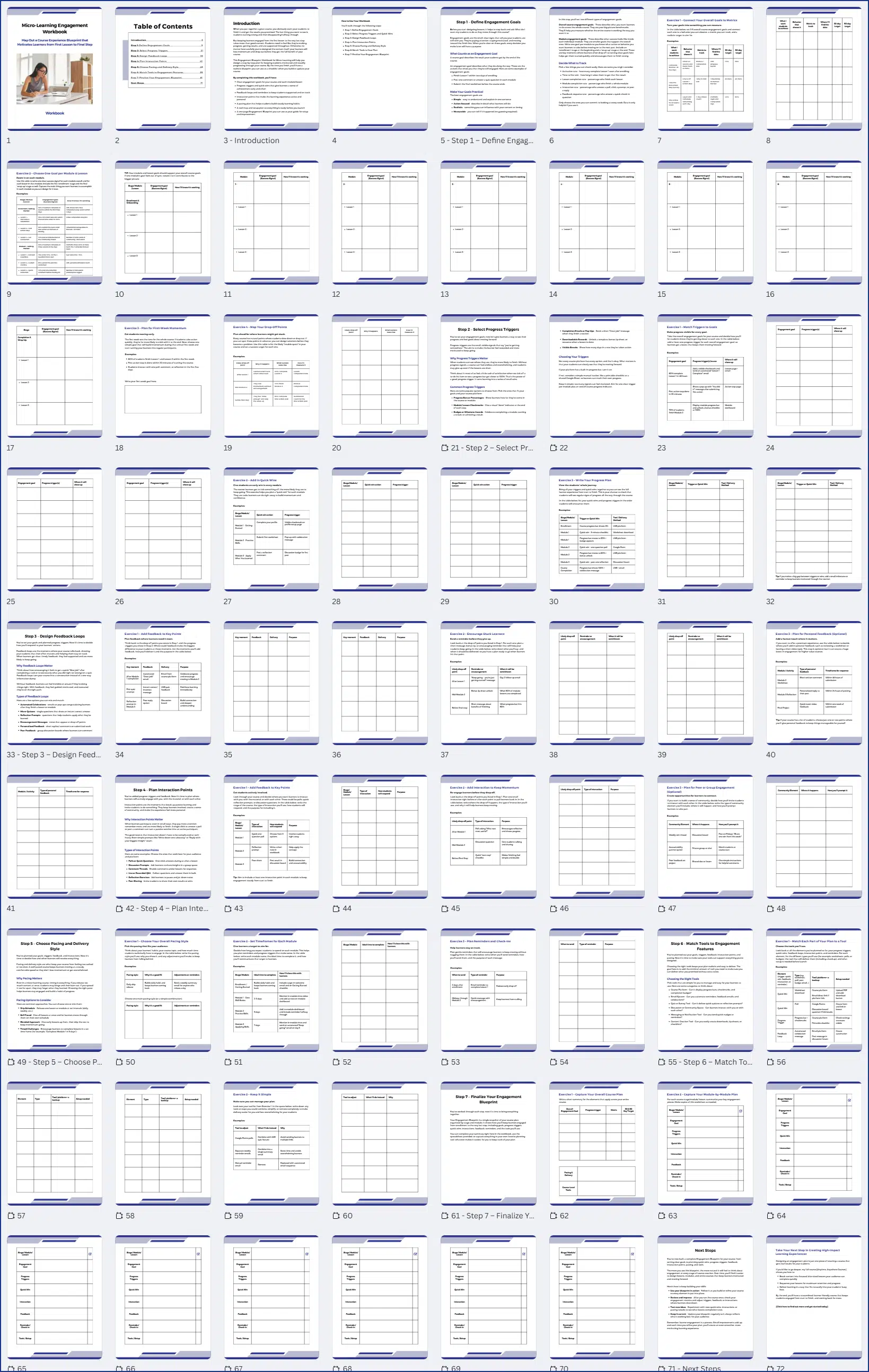 Micro-Learning Engagement Workbook