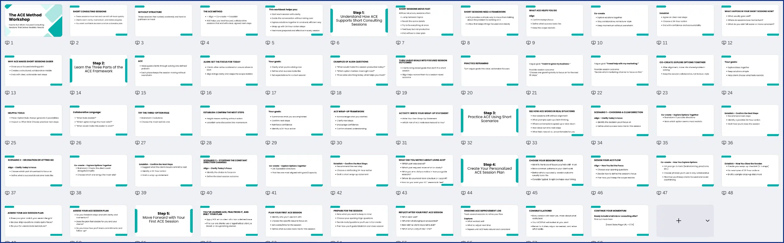 The ACE Method PLR Workshop Slides