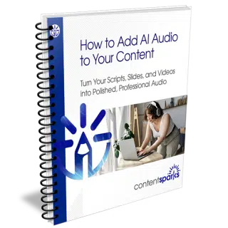 Add AI Audio to Your Content PLR Course