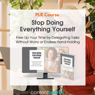 Stop Doing Everything Yourself PLR Course